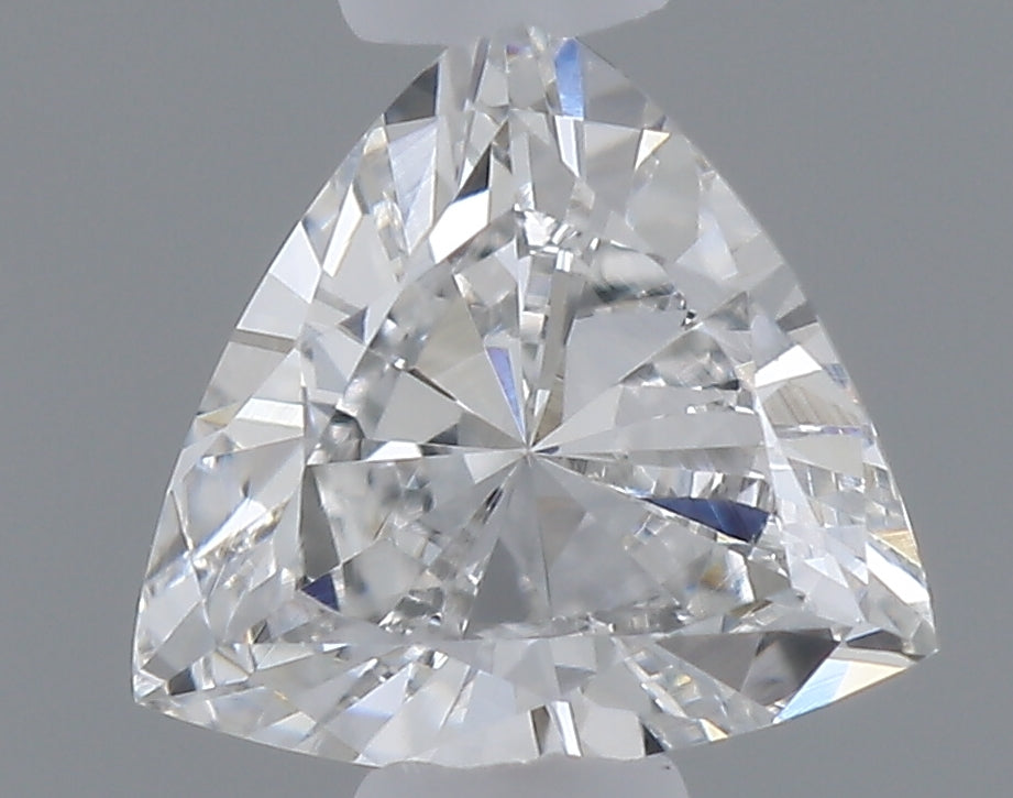 0.26 carat triangular brilliant lab grown diamond E color VS1 clarity