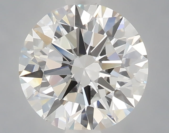 1.55 carat round lab grown diamond E color VVS2 clarity