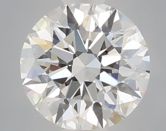 0.52 carat round lab grown diamond D color VVS1 clarity
