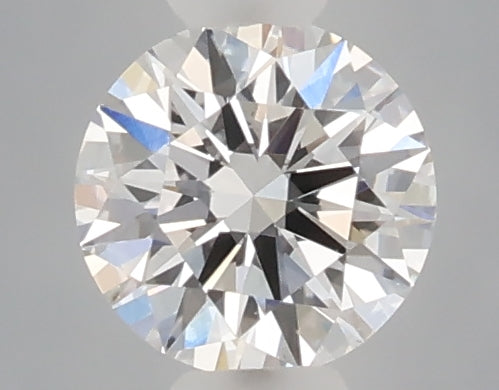 0.33 carat round lab grown diamond D color VVS2 clarity