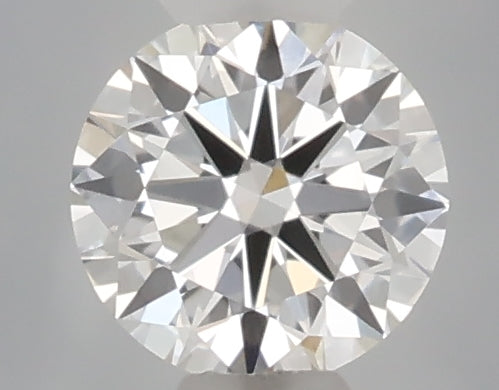 0.32 carat round lab grown diamond D color VVS2 clarity