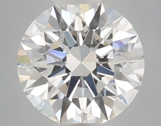 0.33 carat round lab grown diamond D color VVS2 clarity