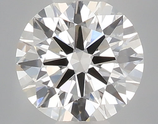 0.32 carat round lab grown diamond E color VVS2 clarity