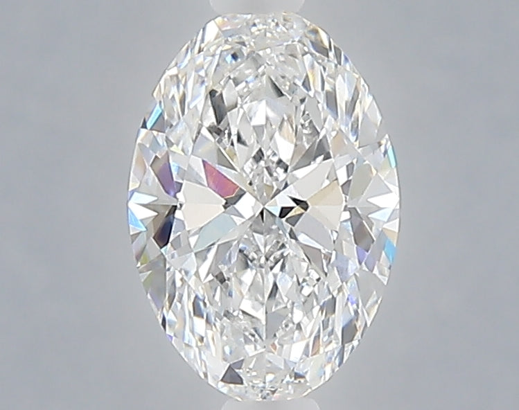 1.07 carat oval lab grown diamond D color VVS2 clarity