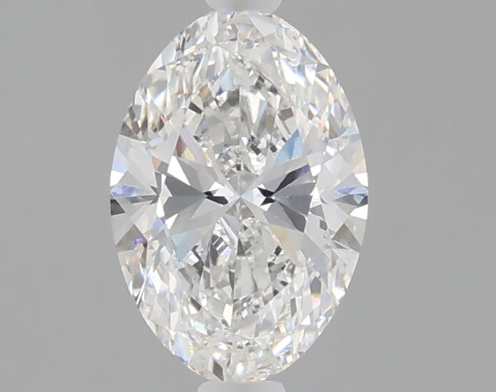 1.05 carat oval lab grown diamond E color VVS2 clarity