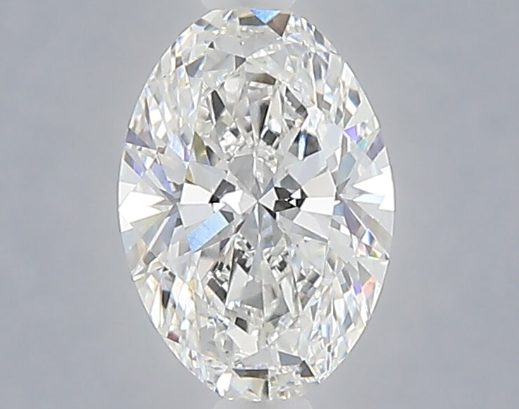 1.06 carat oval lab grown diamond F color VVS2 clarity