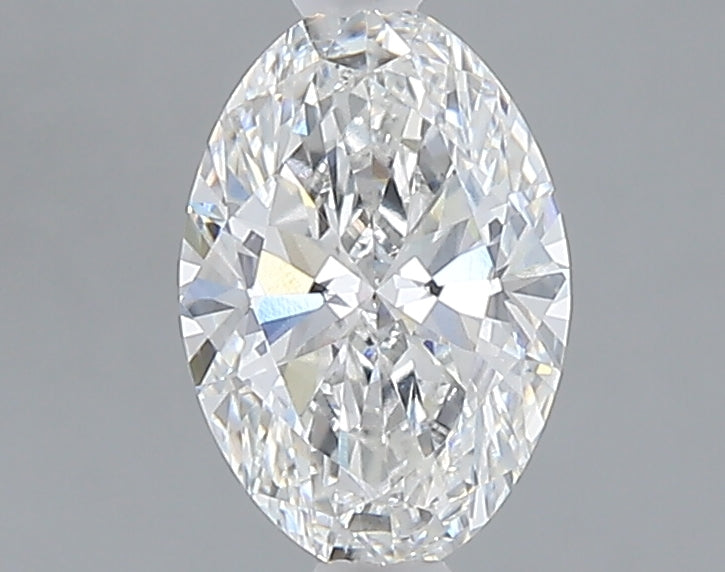 1.04 carat oval lab grown diamond F color VVS2 clarity