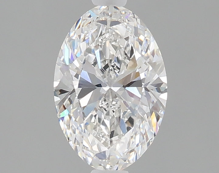1.06 carat oval lab grown diamond E color VVS2 clarity