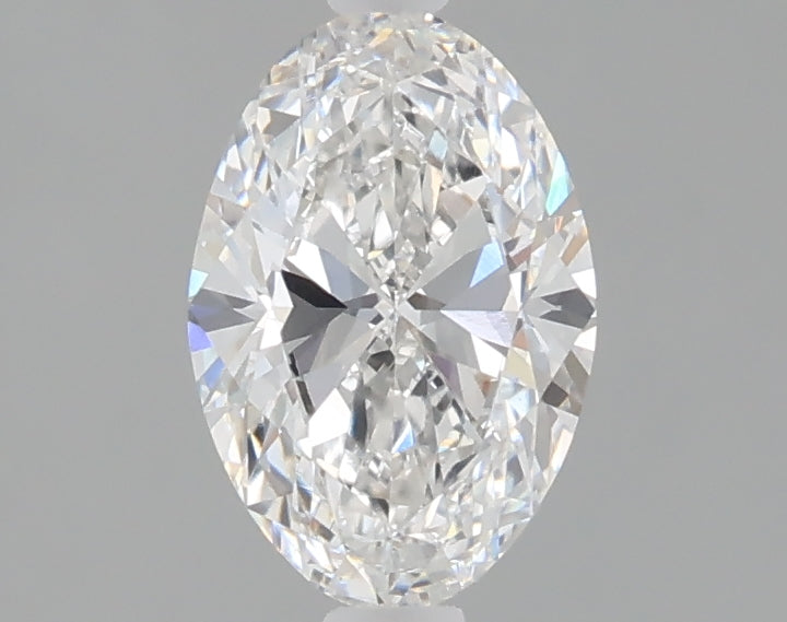 1.06 carat oval lab grown diamond D color VVS2 clarity