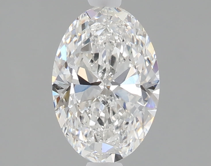 1.06 carat oval lab grown diamond E color VS1 clarity