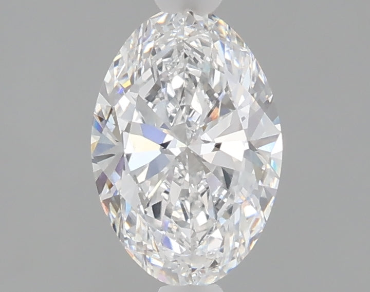 1.03 carat oval lab grown diamond D color VVS2 clarity