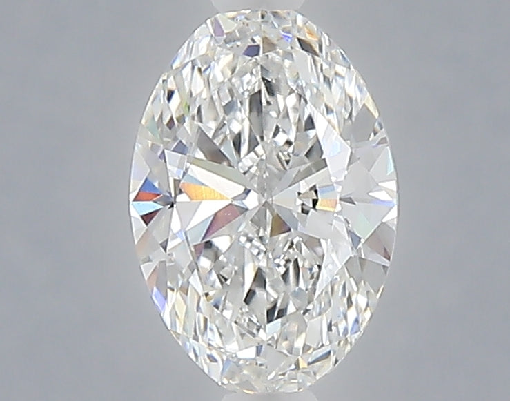 1.05 carat oval lab grown diamond E color VVS2 clarity