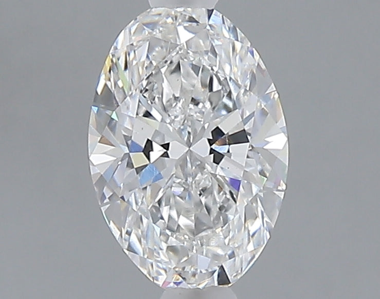 1.06 carat oval lab grown diamond E color VS1 clarity