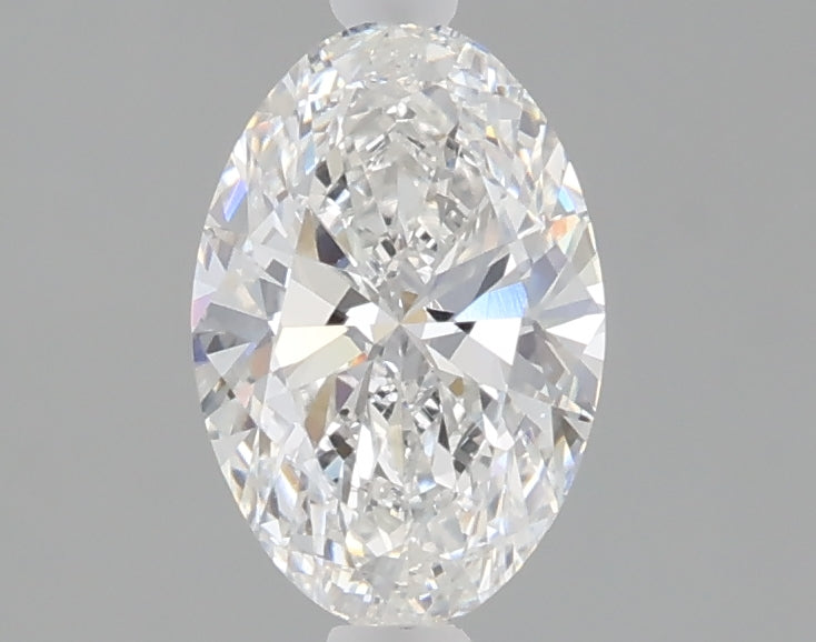 1.06 carat oval lab grown diamond E color VVS2 clarity