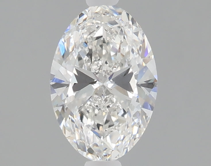 1.07 carat oval lab grown diamond F color VVS2 clarity