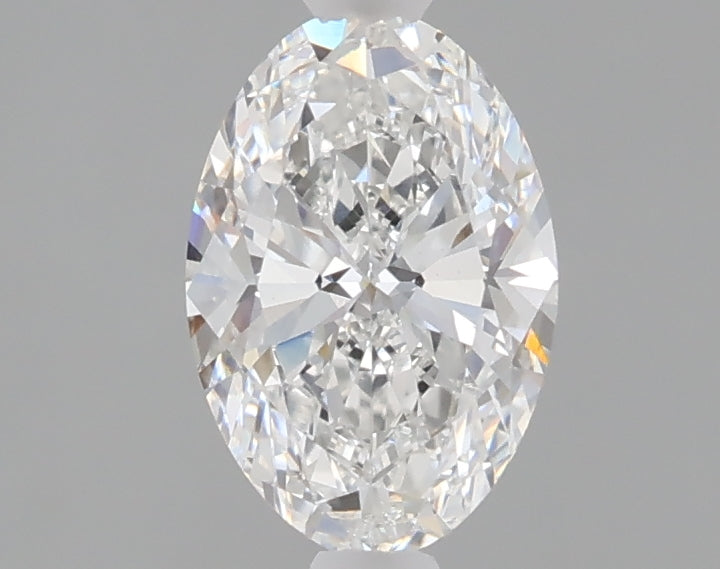 1.07 carat oval lab grown diamond E color VS1 clarity