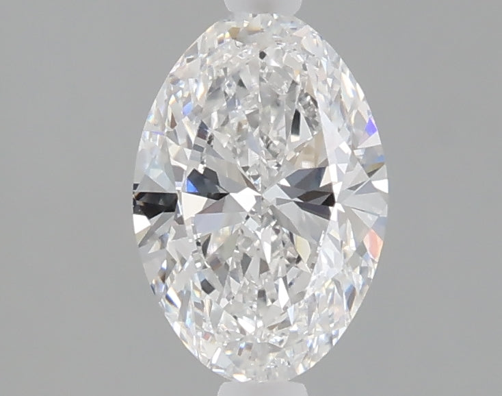 1.03 carat oval lab grown diamond D color VVS2 clarity