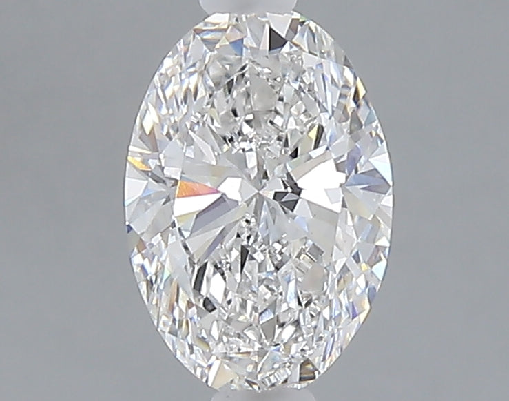 1.06 carat oval lab grown diamond E color VVS2 clarity