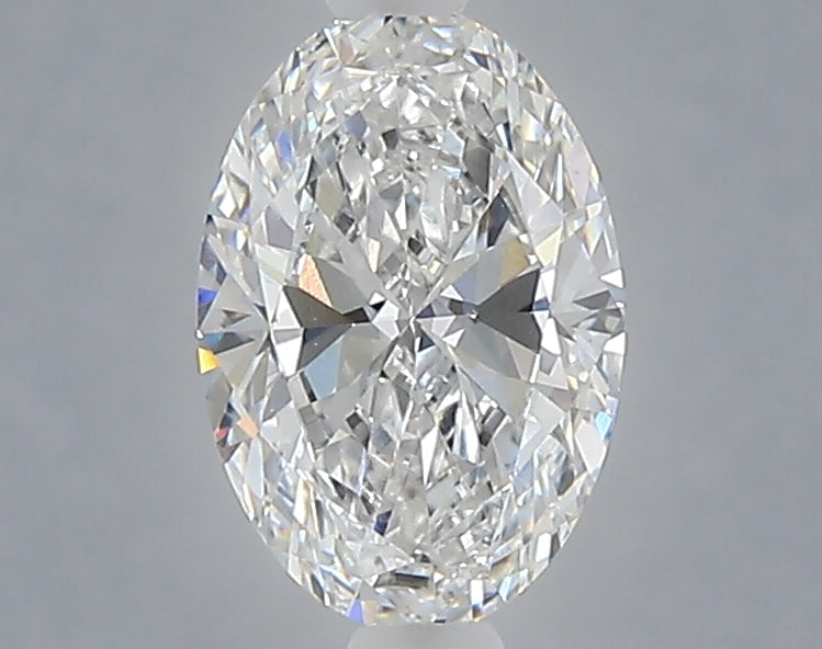 1.03 carat oval lab grown diamond F color VVS2 clarity