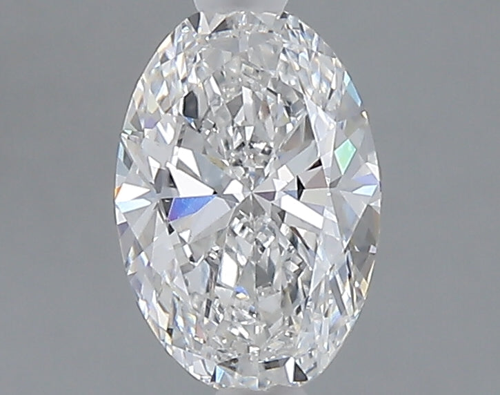 1.07 carat oval lab grown diamond E color VVS2 clarity