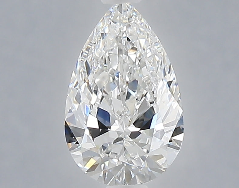 1.02 carat pear lab grown diamond E color VVS2 clarity