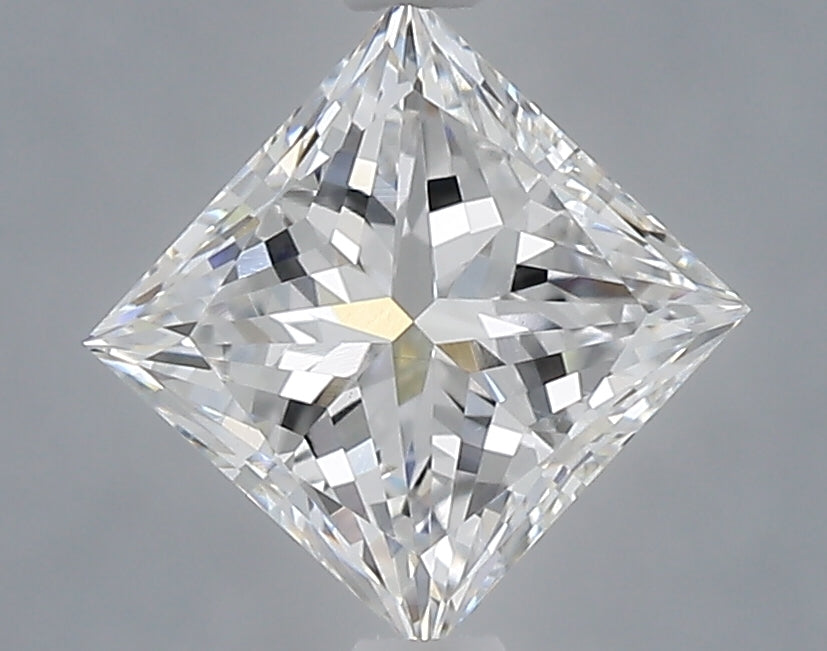 1.10 carat princess lab grown diamond E color VVS2 clarity