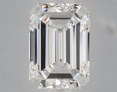 1.06 carat emerald lab grown diamond E color VVS1 clarity