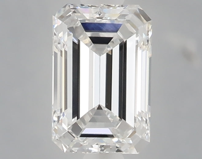 1.06 carat emerald lab grown diamond E color VVS2 clarity