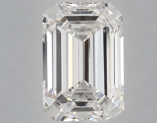 1.06 carat emerald lab grown diamond D color VVS2 clarity