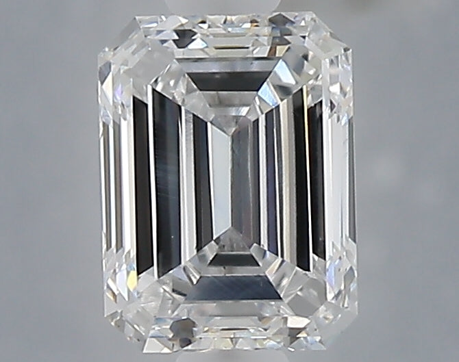 1.01 carat emerald lab grown diamond E color VS1 clarity