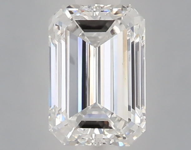1.01 carat emerald lab grown diamond D color SI2 clarity