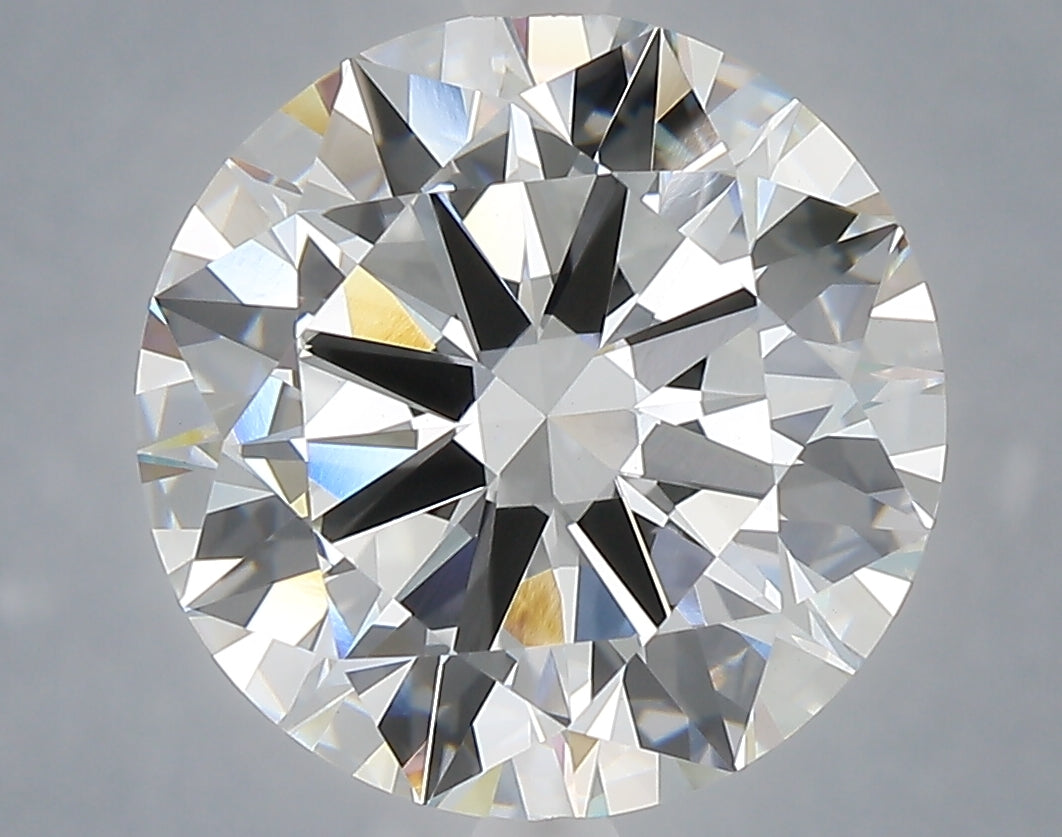 6.05 carat round lab grown diamond F color VS1 clarity
