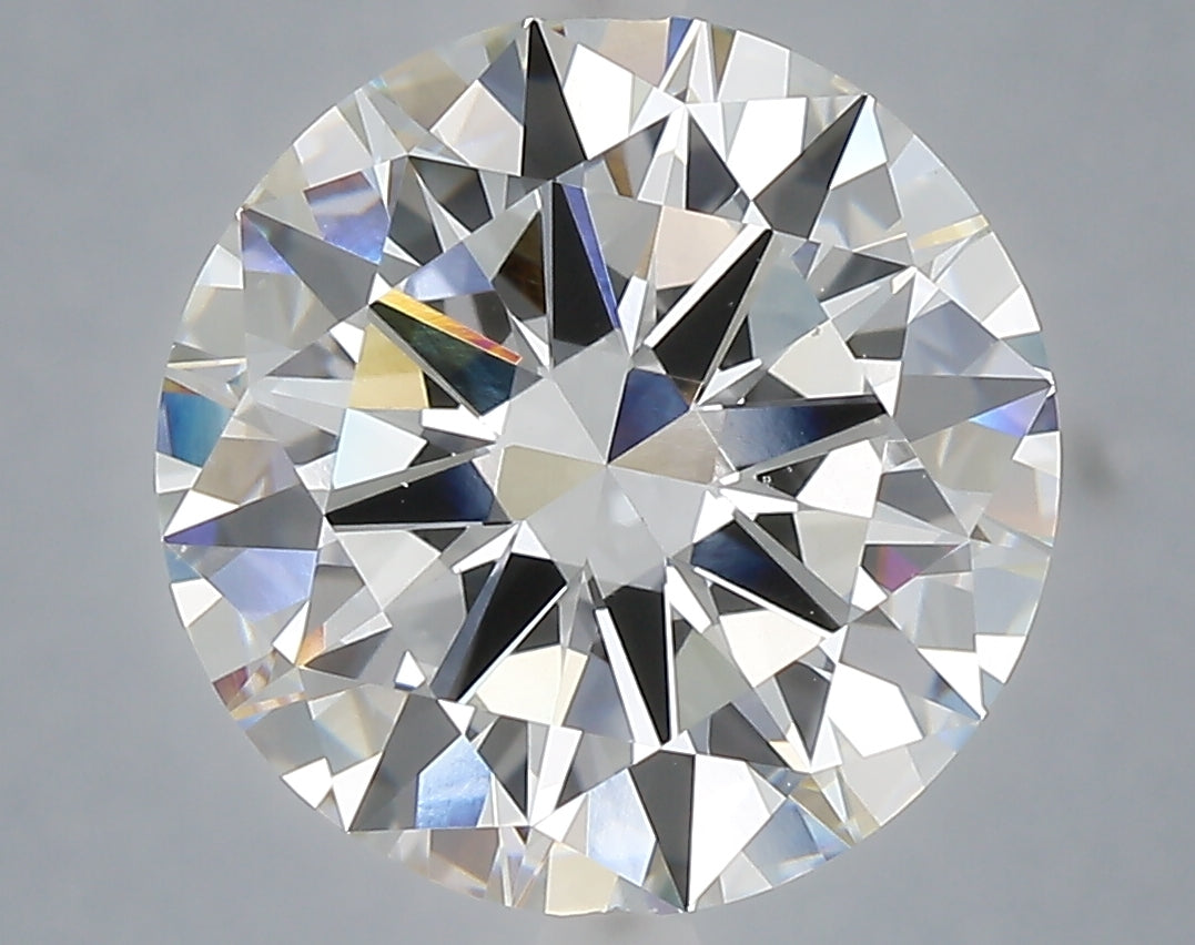 6.00 carat round lab grown diamond F color VS1 clarity