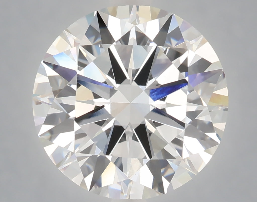 6.02 carat round lab grown diamond E color VS1 clarity