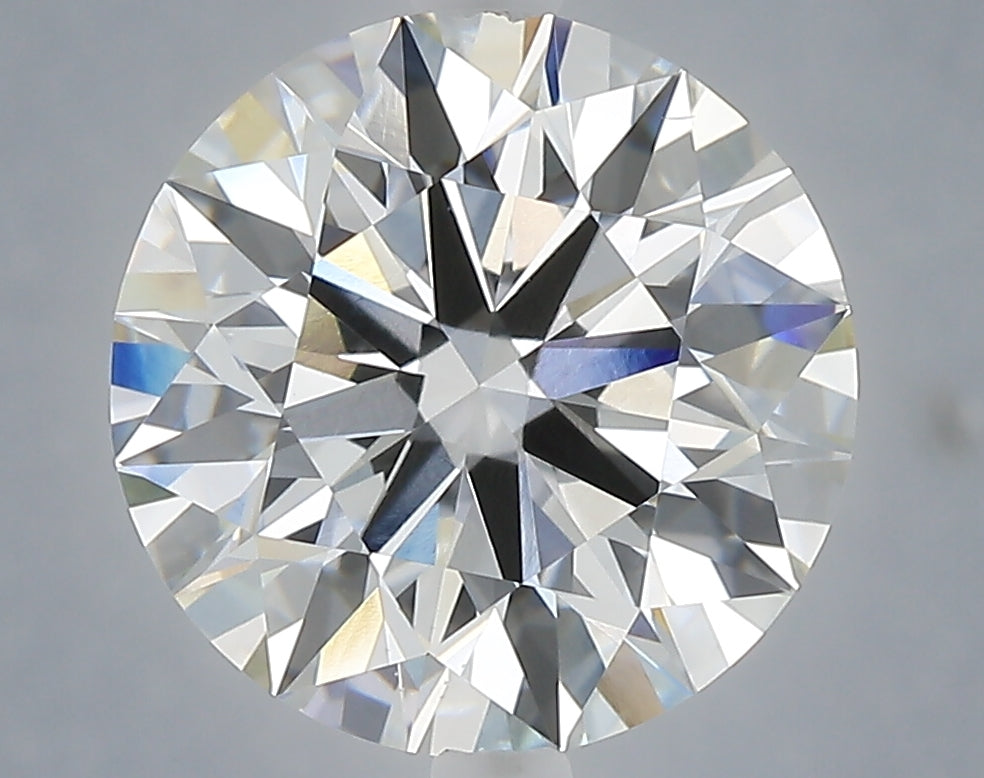 4.77 carat round lab grown diamond F color VS1 clarity