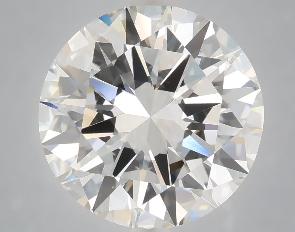 6.00 carat round lab grown diamond E color VS1 clarity