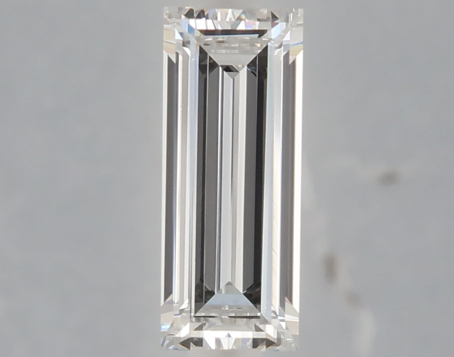 1.02 carat baguette lab grown diamond E color VVS2 clarity