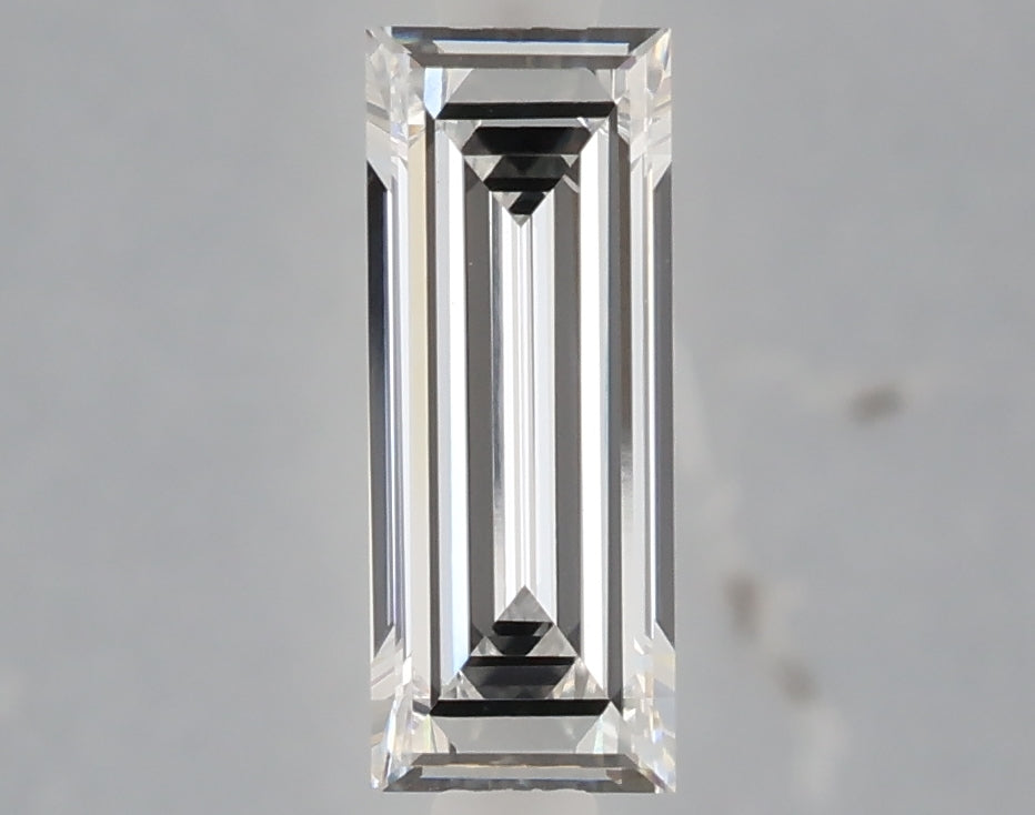 1.04 carat baguette lab grown diamond E color VVS2 clarity
