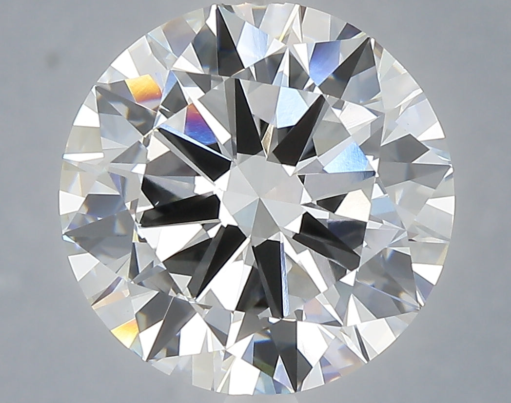 6.01 carat round lab grown diamond E color VS1 clarity