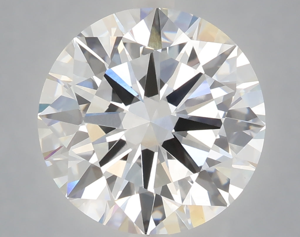 6.01 carat round lab grown diamond E color VS1 clarity