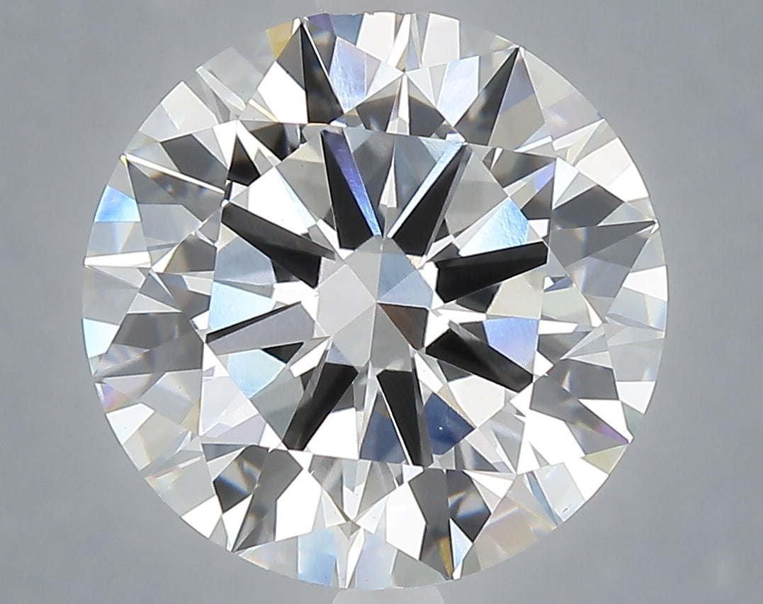 6.02 carat round lab grown diamond E color VS1 clarity