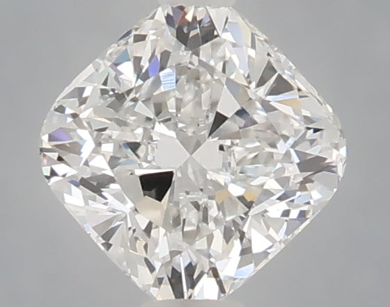 1.08 carat cushion lab grown diamond D color VVS2 clarity