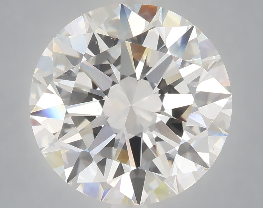 6.00 carat round lab grown diamond F color VS1 clarity