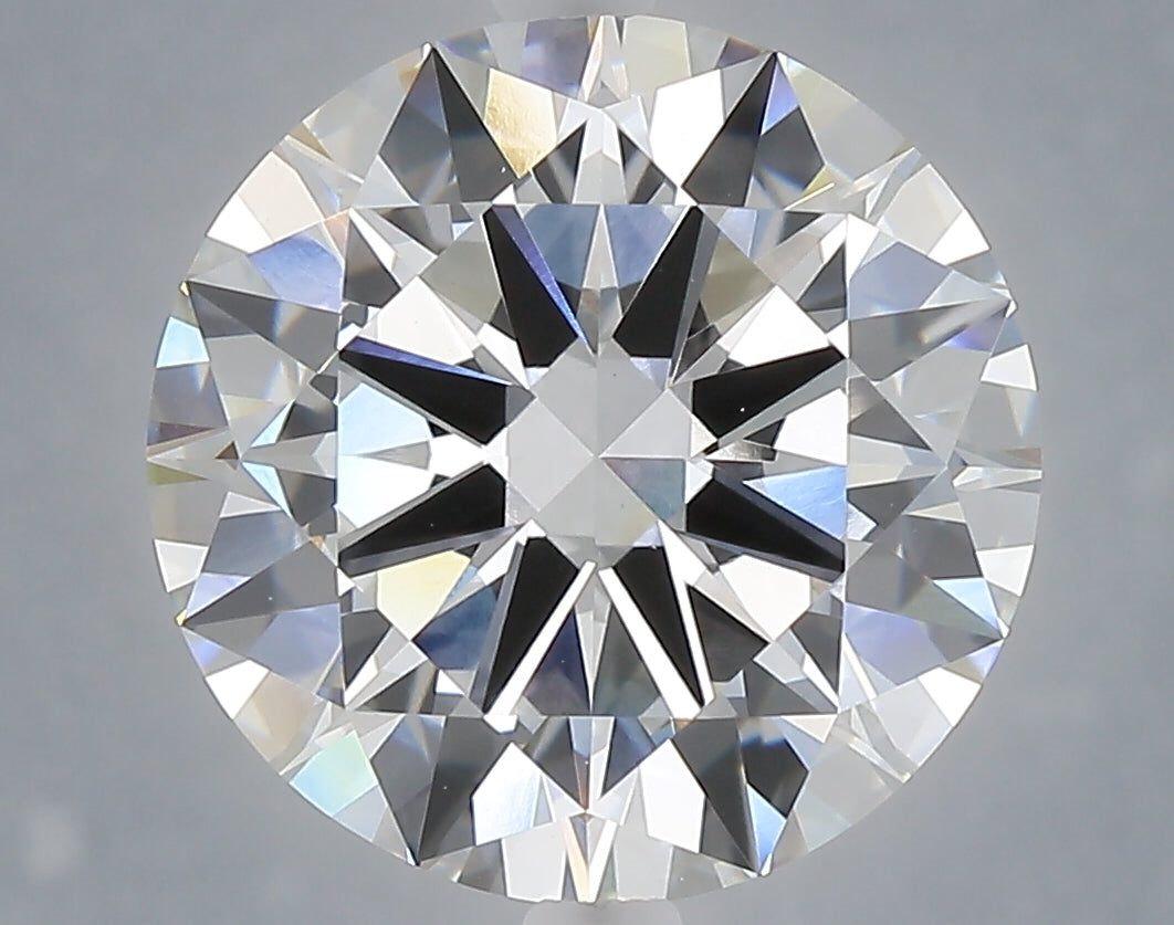 6.02 carat round lab grown diamond E color VS1 clarity