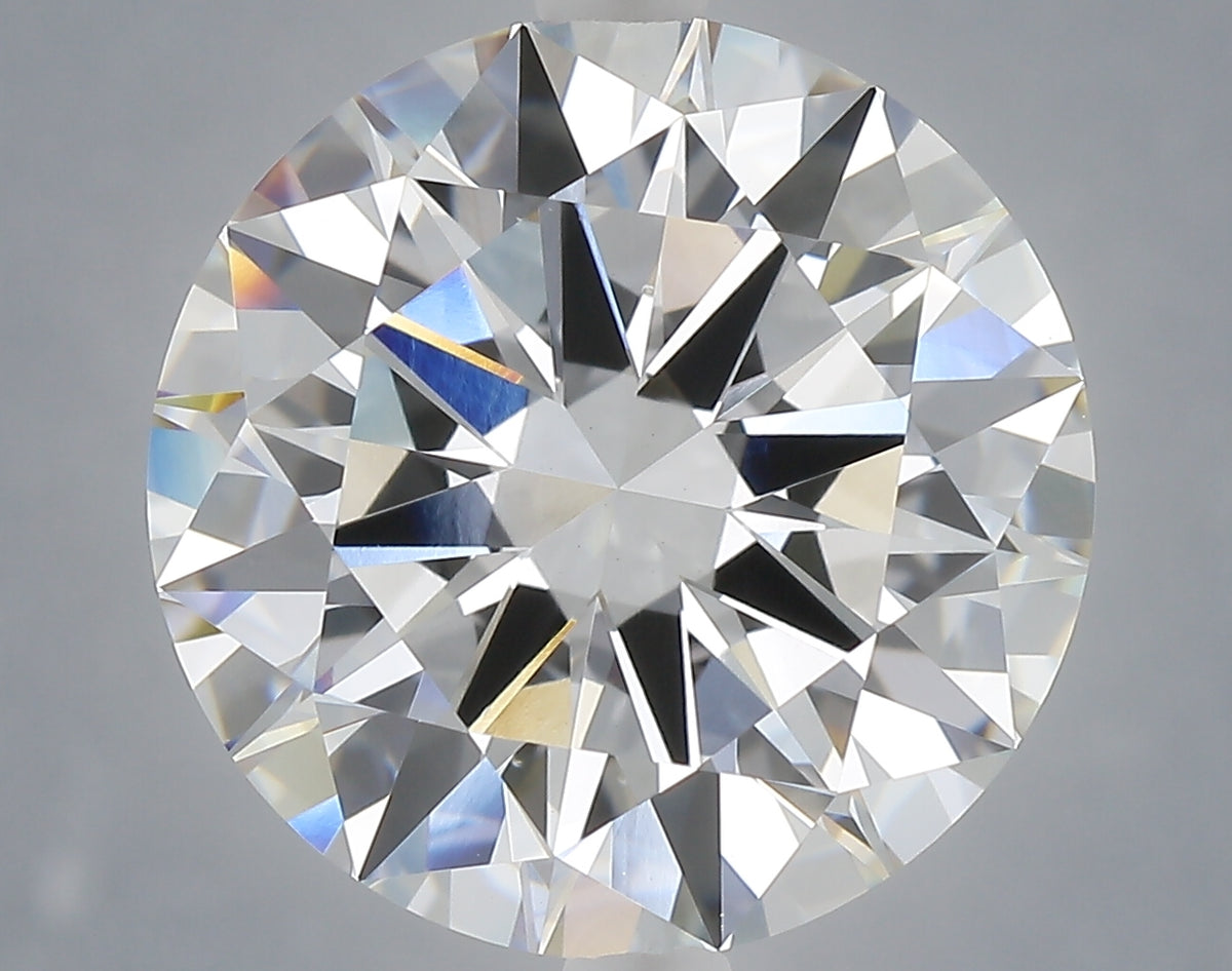 6.00 carat round lab grown diamond E color VS1 clarity