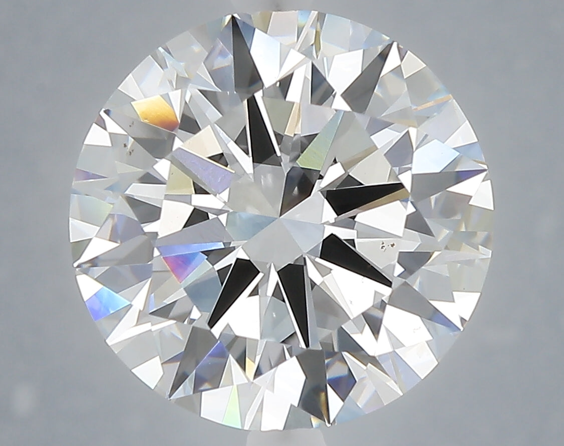 6.00 carat round lab grown diamond E color VS1 clarity