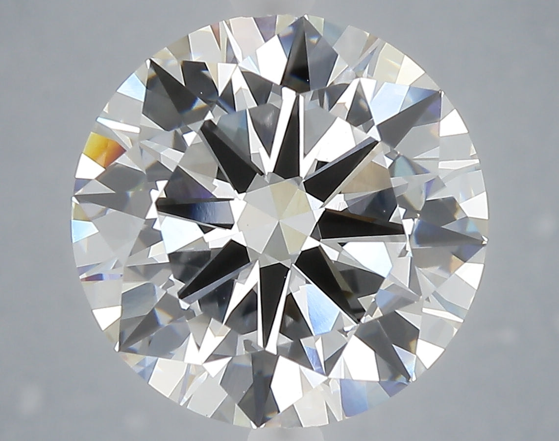 6.01 carat round lab grown diamond E color VS1 clarity