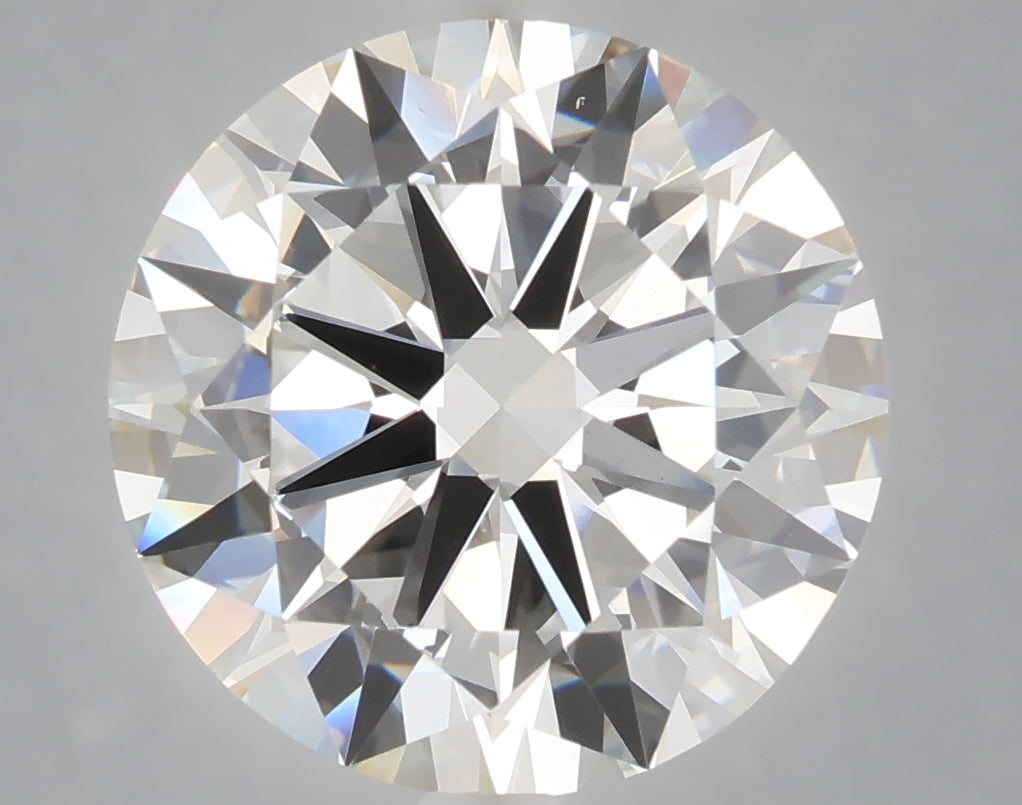6.00 carat round lab grown diamond E color VS1 clarity