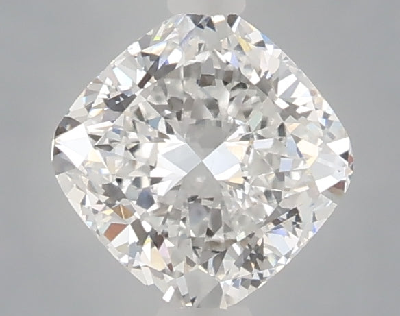 1.08 carat cushion lab grown diamond D color VVS2 clarity