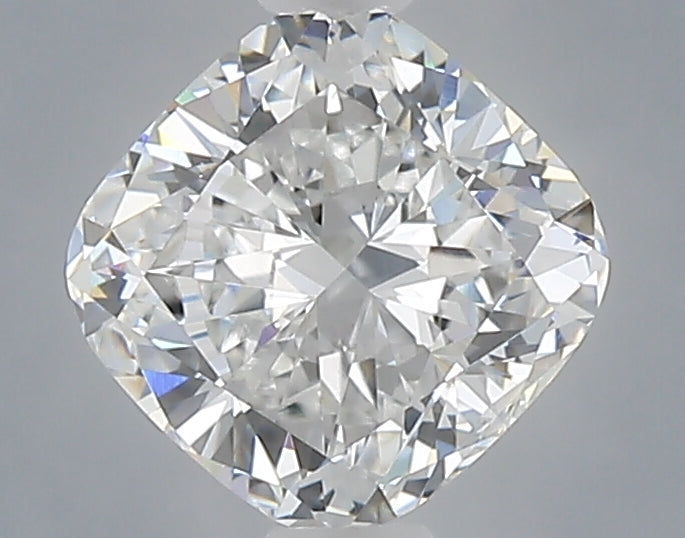 1.09 carat cushion lab grown diamond D color VVS2 clarity